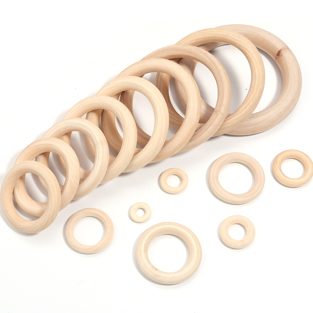 Unfinished Solid Wooden Rings  - огляд і ціна Wood Ring Blank