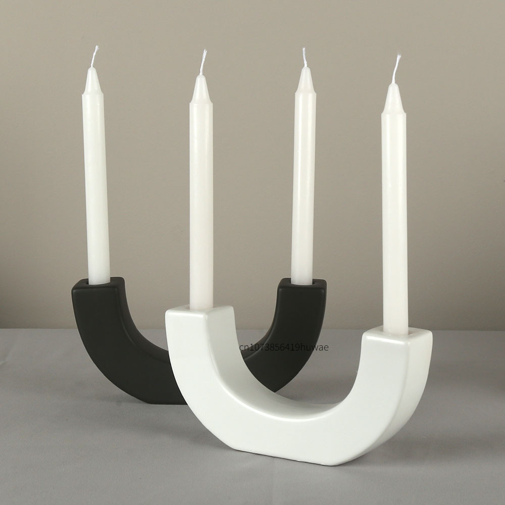 S/M/L/U-Shape Candle Holder Si - огляд і ціна Serving Tray Mold