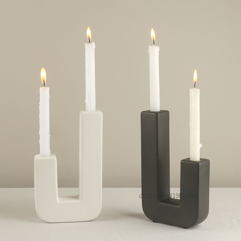 S/M/L/U-Shape Candle Holder Si - огляд і ціна Serving Tray Mold