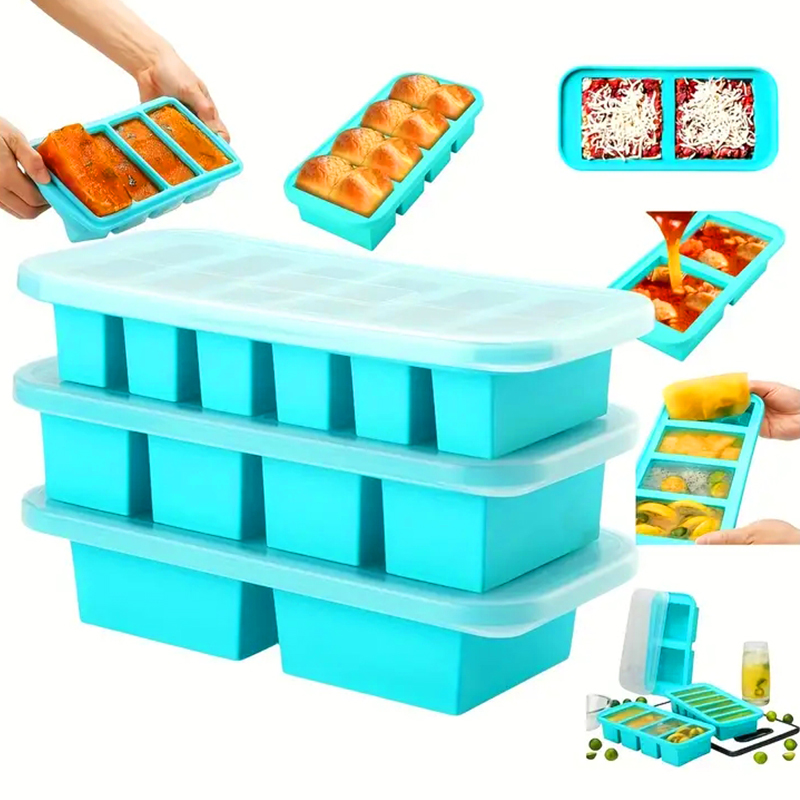 2 or 3-piece Silicone Freezer  - огляд і ціна Serving Tray Mold