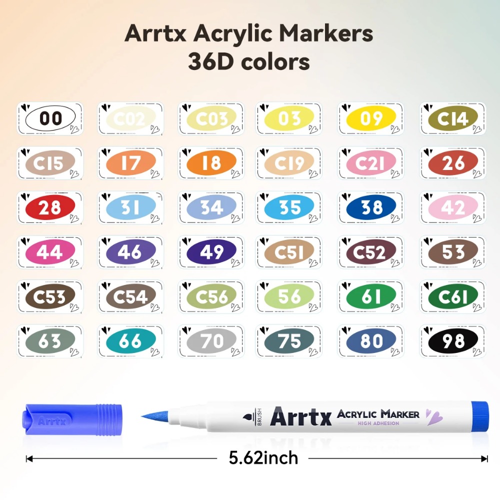 Arrtx 30/36/48/60/90 Colors Ac - огляд і ціна Copic Marker Classic