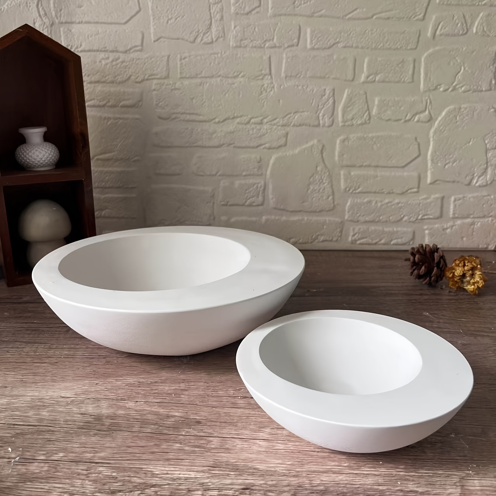 1pc Irregular Round Bowl-Shape - огляд і ціна Coaster Mold Round