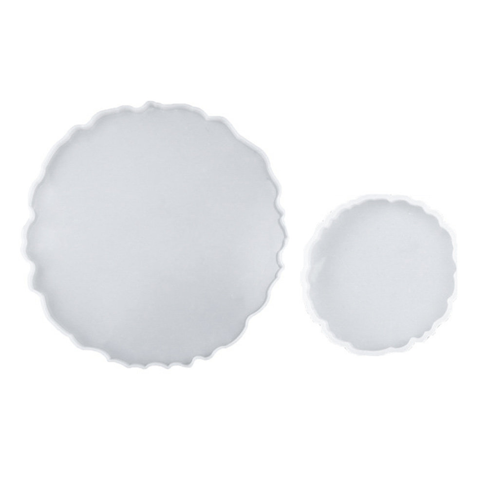 2Pcs Crystal Resin Silicone Tr - огляд і ціна Serving Tray Mold